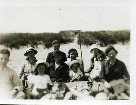 Sitting on the Beach