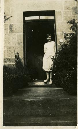 Lady Standing at the Door