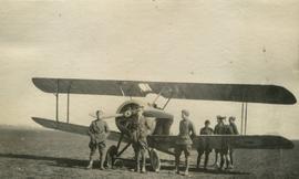 Standing beside the Aircraft