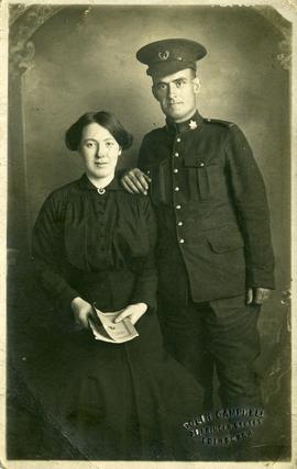 Soldier with his Wife