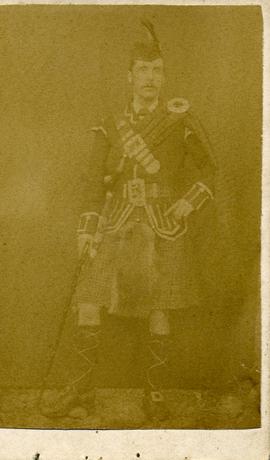 Man Wearing a Kilt