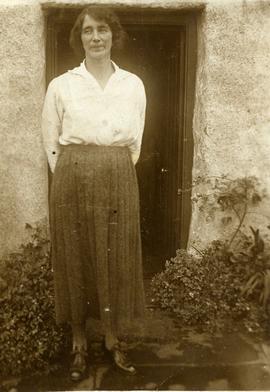 Woman at Front Door